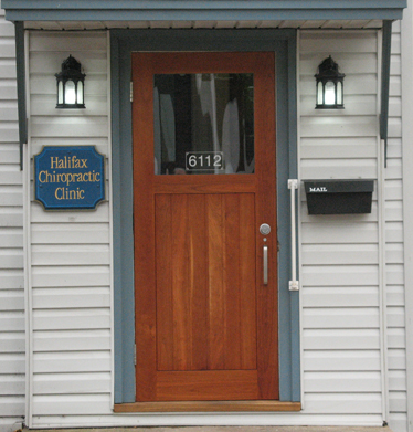 doctors office custom entryway